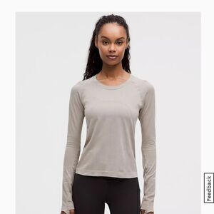Lululemon Swiftly Tech Shirt waist length size 6